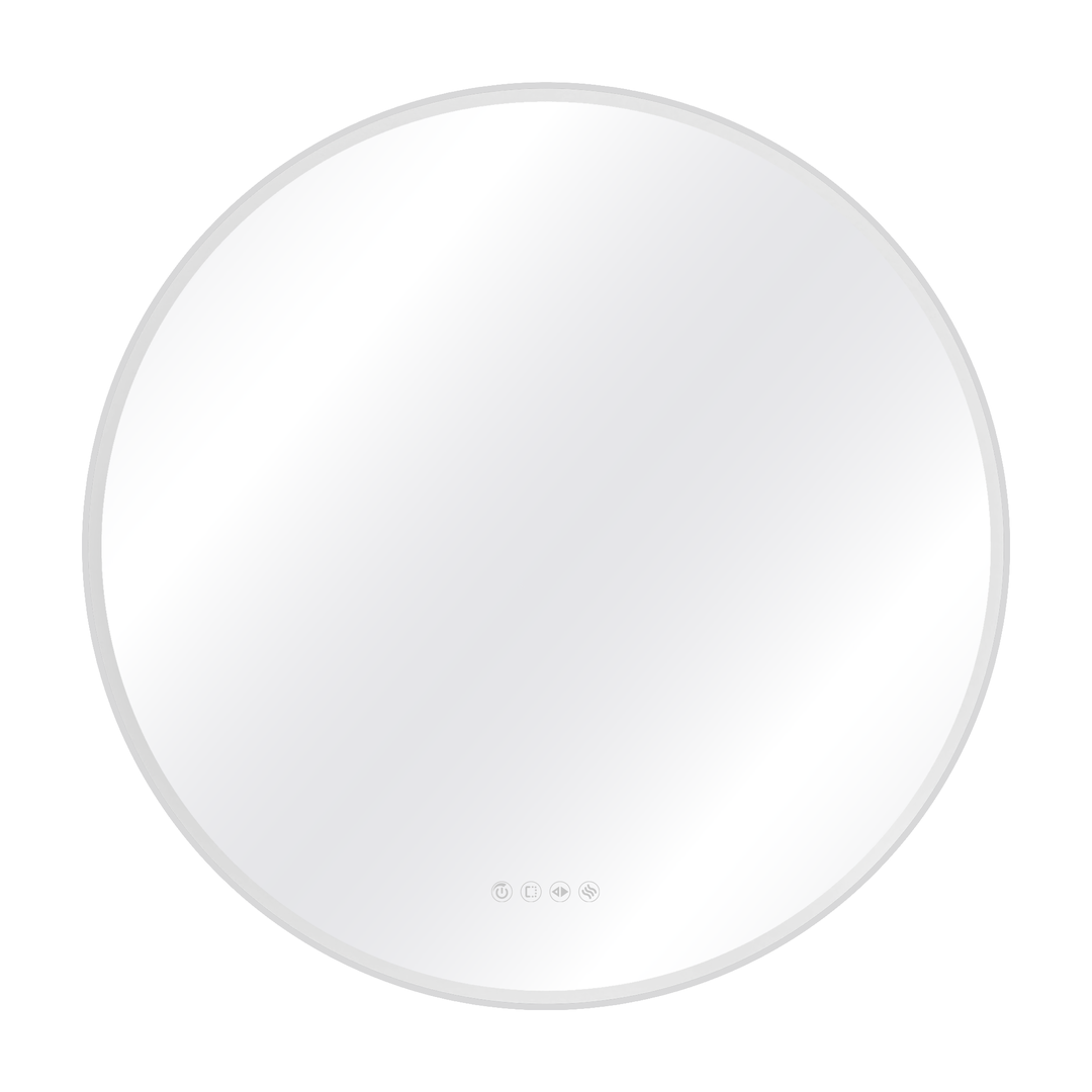 Καθρέπτης μπάνιου Sensea Neo Frame με φωτισμό LED στρογγυλός Ø80cm GGK126Sensea Neo FrameΚαθρέπτης μπάνιου
