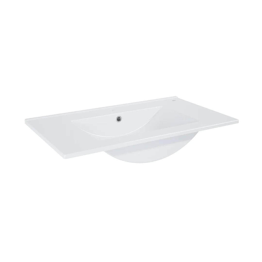 Νιπτήρας Roca Elegant ορθογώνιος μήκους 80cm