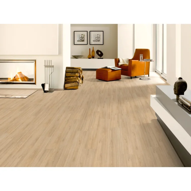 Πάτωμα laminate Roble Ang AC5 σε μπεζ απόχρωση με πάχος 7mm GK 345-987BH