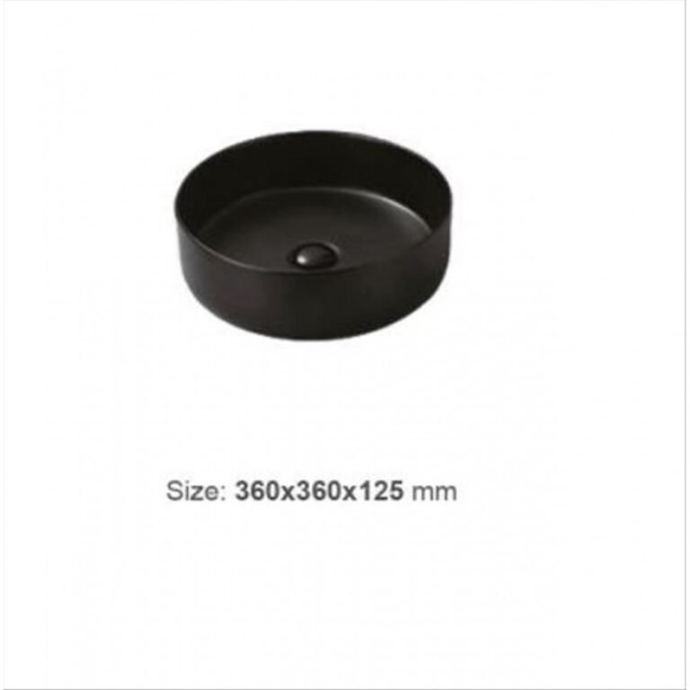 ΝΙΠΤΗΡΑΣ K524-MB Φ35×11,5h ΜΑΥΡΟ ΜΑΤΤ