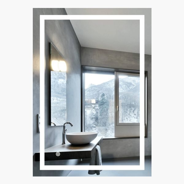 Rosana Καθρέπτης LED 3500K-6000Κ 70x100cm